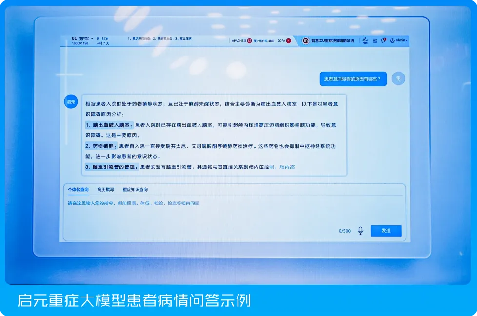 启元重症大模型：腾讯与迈瑞联合推出的全球首个面向ICU的智能医疗大模型