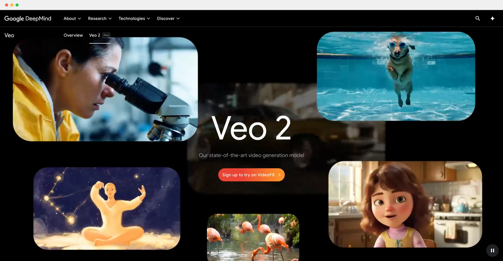 Veo 2：谷歌推出的最新AI视频生成模型，支持生成4k高清视频