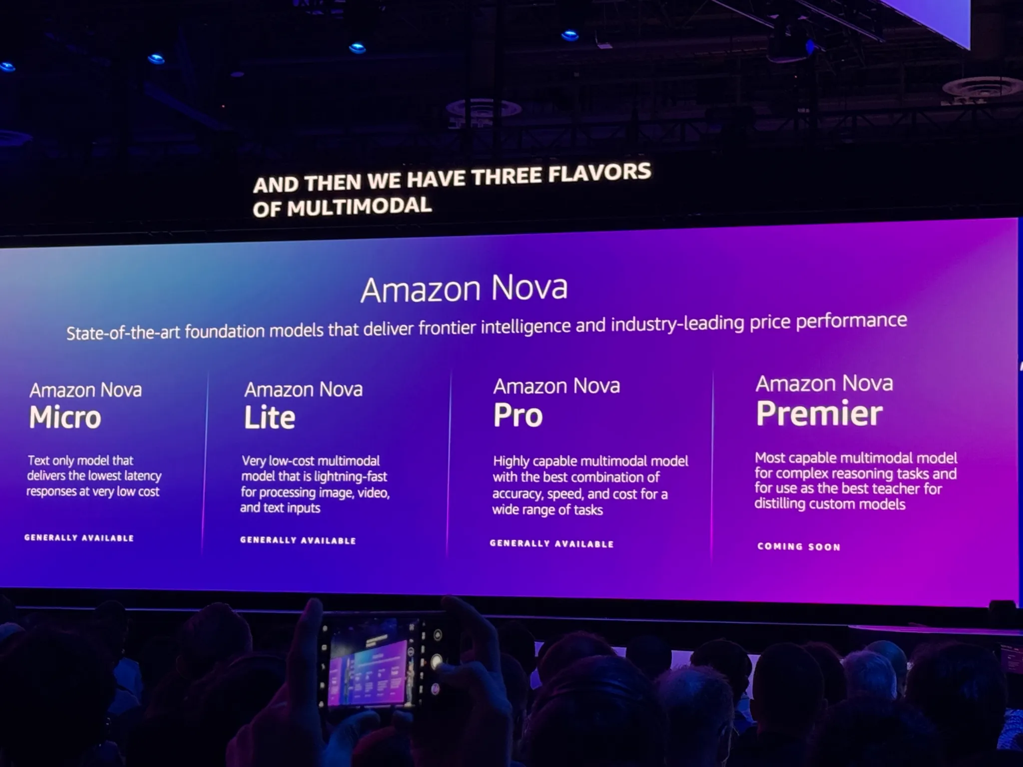 Amazon Nova：亚马逊推出的新一代多模态AI大模型，覆盖文本、图像、视频