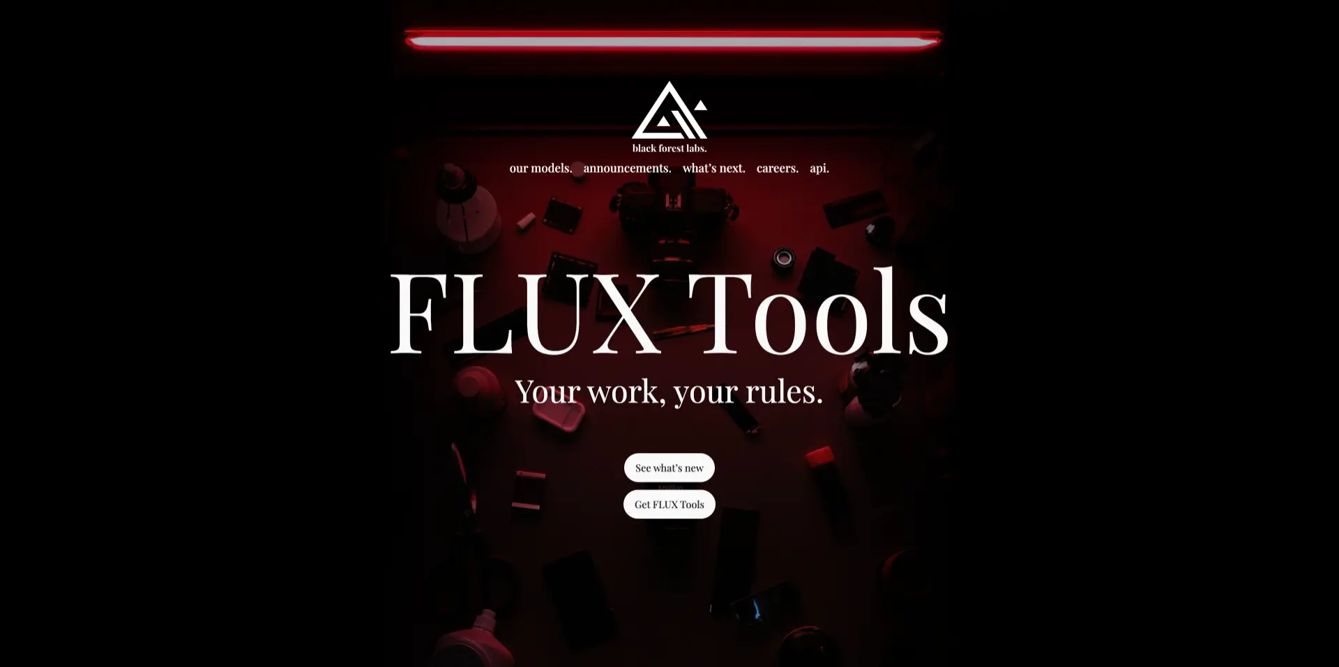 FLUX.1 Tools：Black Forest Labs 推出的 AI 图像处理模型套件，实现精准的图像编辑和生成