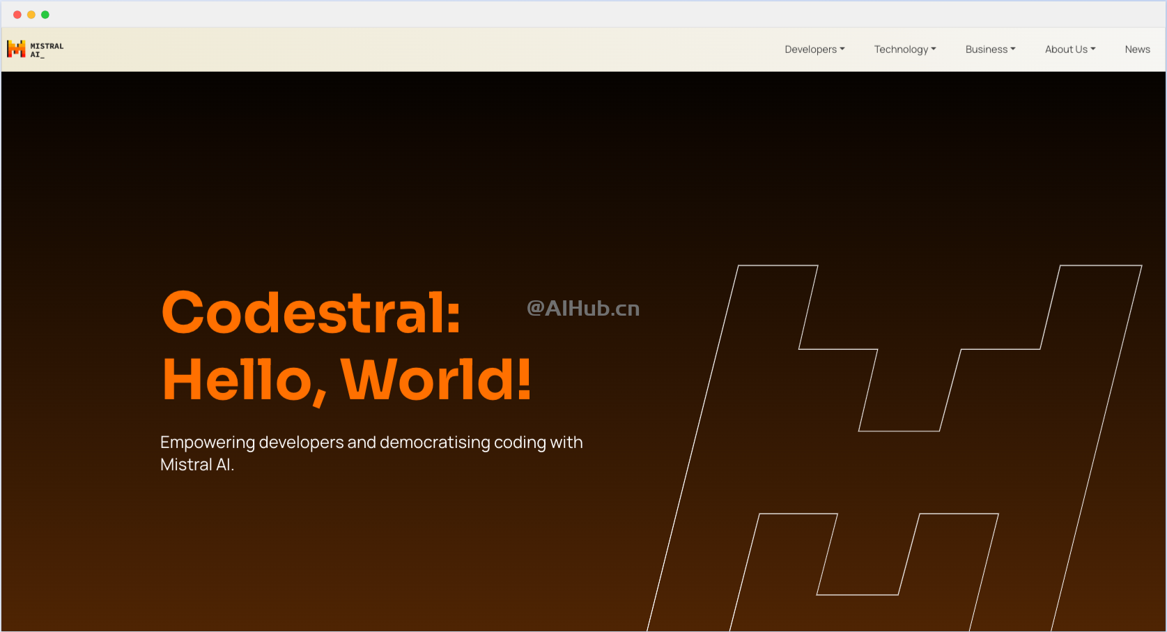 Codestral-Mistral AI推出的AI代码生成模型