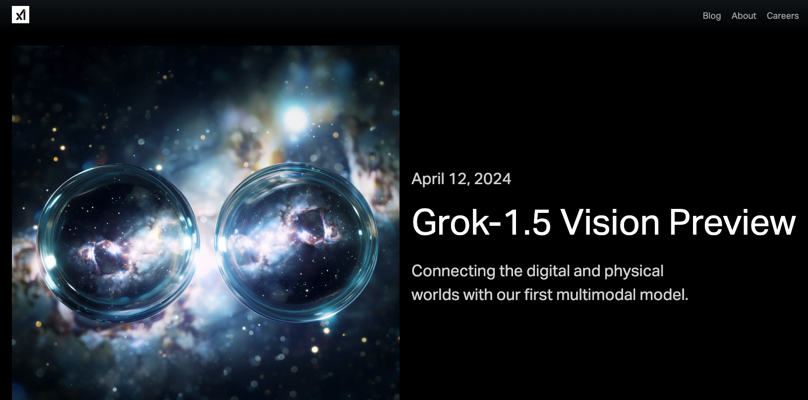 Grok-1.5V：xAI发布的多模态AI大模型